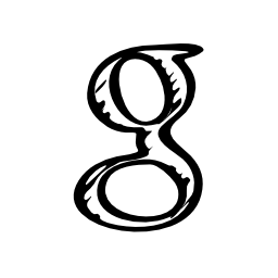 Google sketched social letter logo