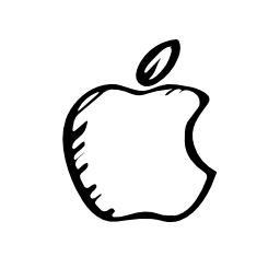 Apple sketched logo