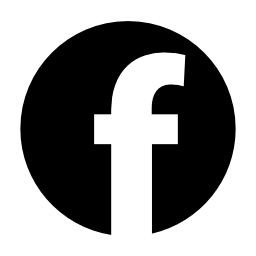 Facebook logo in circular shape