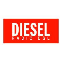Diesel Radio DSL vector logo