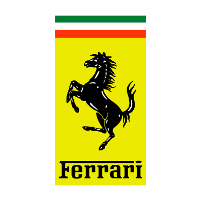 Ferrari Auto logo vector
