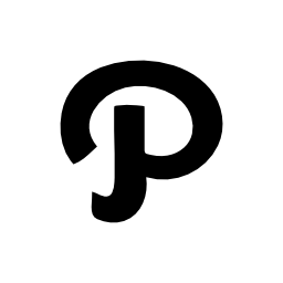 Pinterest letter logo variant