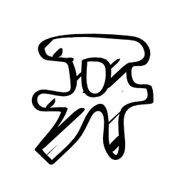 Mister wong sketched logo
