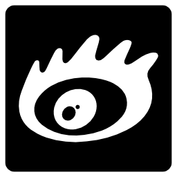 Sina social logo of an eye