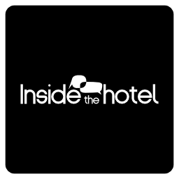 Inside the hotel logotype