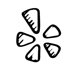 Yelp sketched logo