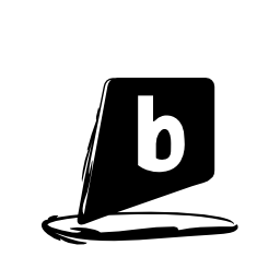 Brightkite sketched logo