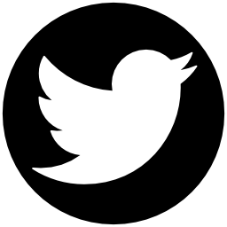 Twitter social logotype
