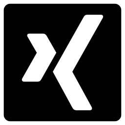 Xing social logotype