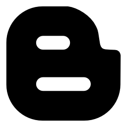 Blogger letter logotype