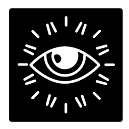 Surveillance eye logo