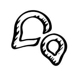 WeChat logo sketch