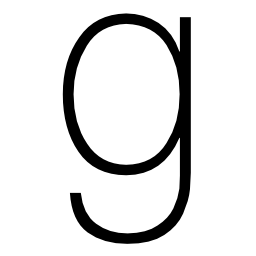 Goodreads letter logo