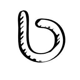 Bebo logo sketched symbol