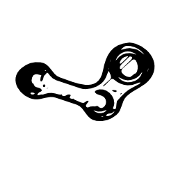 Steam sketched logo