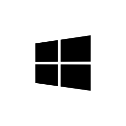 Windows side view logo variant