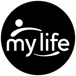 My life social logo