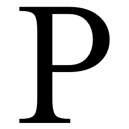 Pandora letter logo