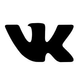 Vk logo of social network