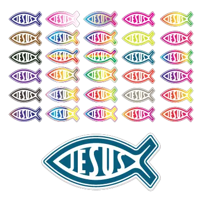 Jesus Fish symbol vector download logo vector