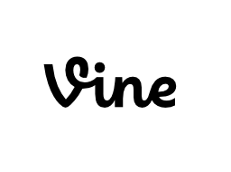 Vine text type logo