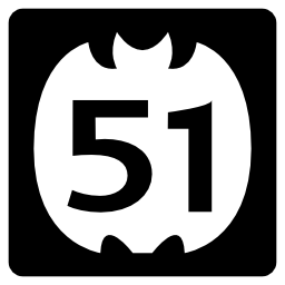 51 on social logo