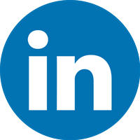 Linkedin icon logo vector