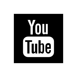 Youtube logo in a square