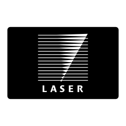Laser pay card logo