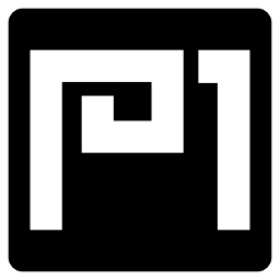 P1 social logotype