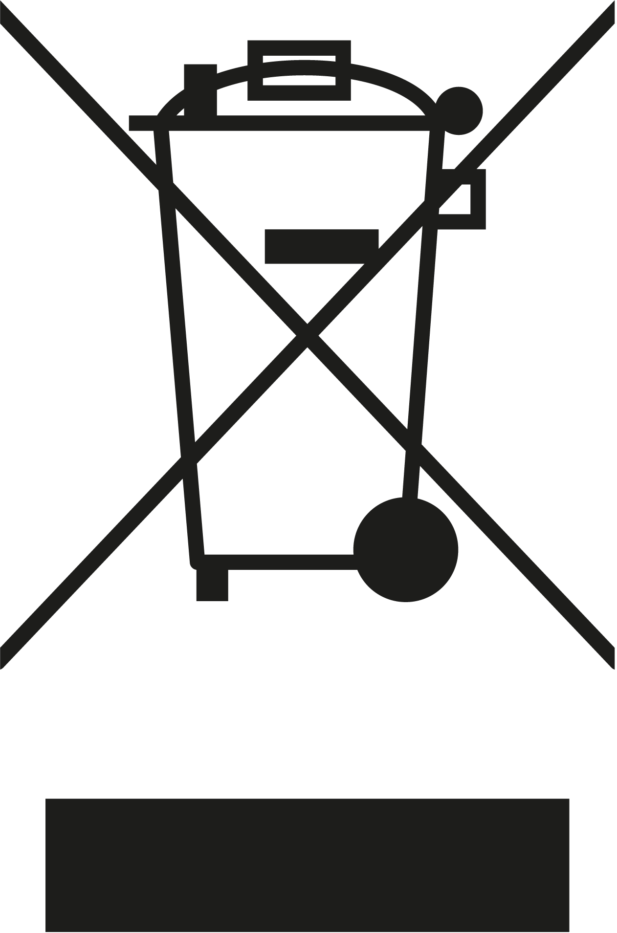 Weee symbol Vector PNG