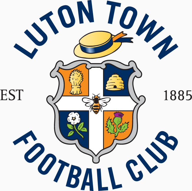Luton Town FC logo vector