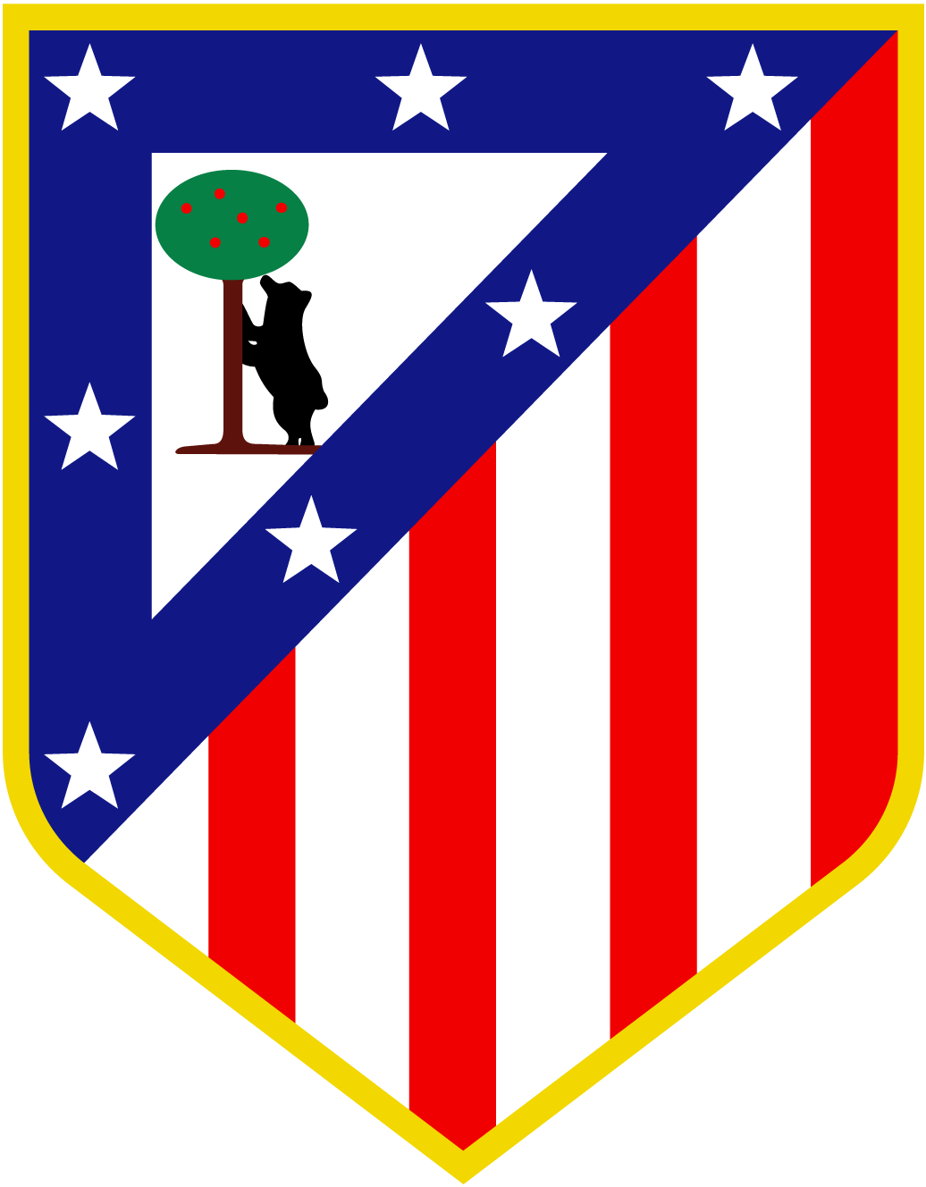 Club Atletico de Madrid vector logo
