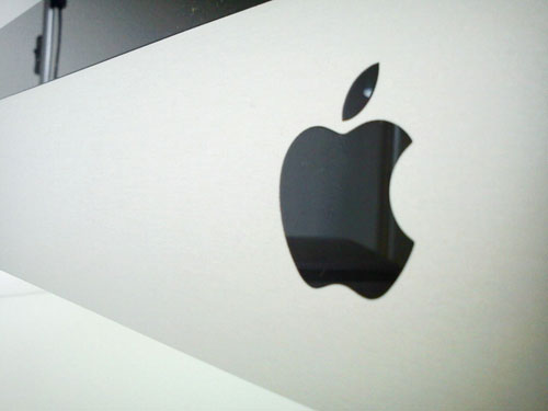 Apple logo iMac