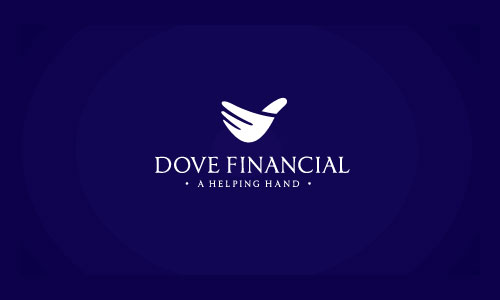 Dove hand logo