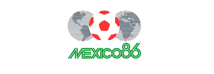 Mexico 1986 logo design